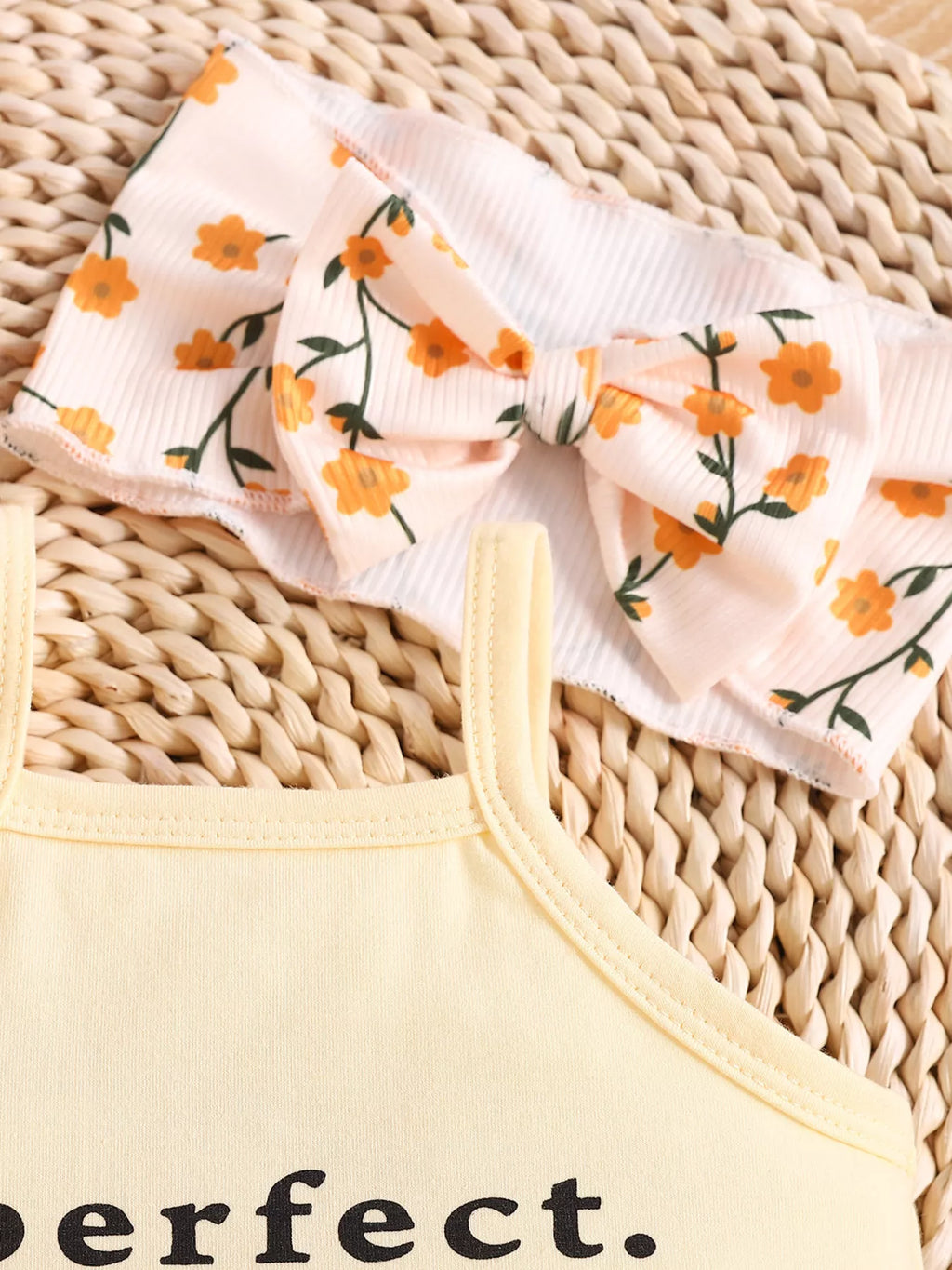 Children's Letter Cami and Shorts Set