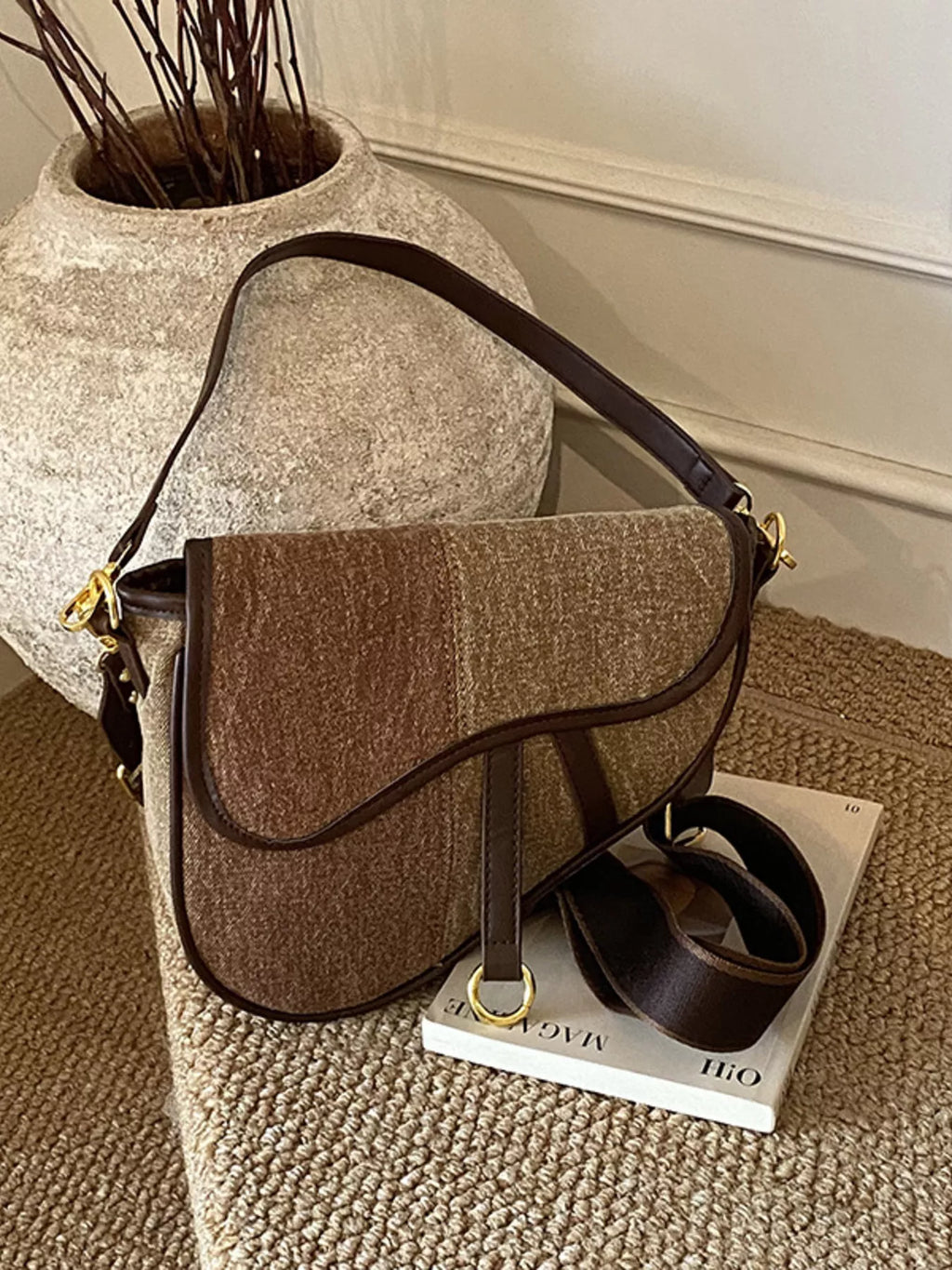 Adjustable Strap Crossbody Bag