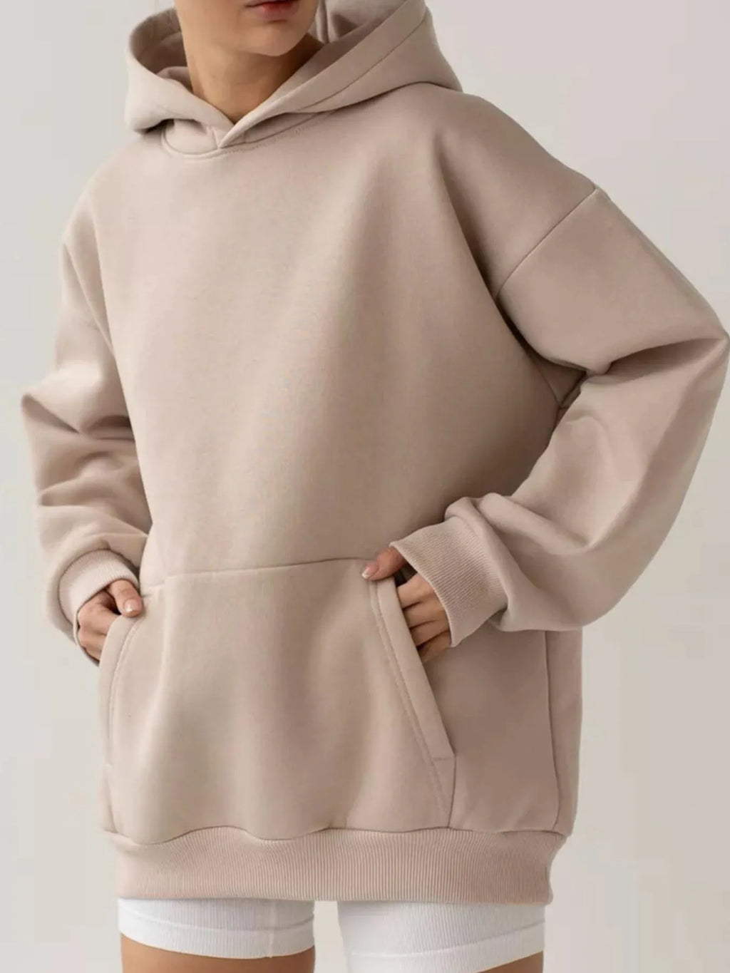 Kangaroo Pocket Long Sleeve Hoodie