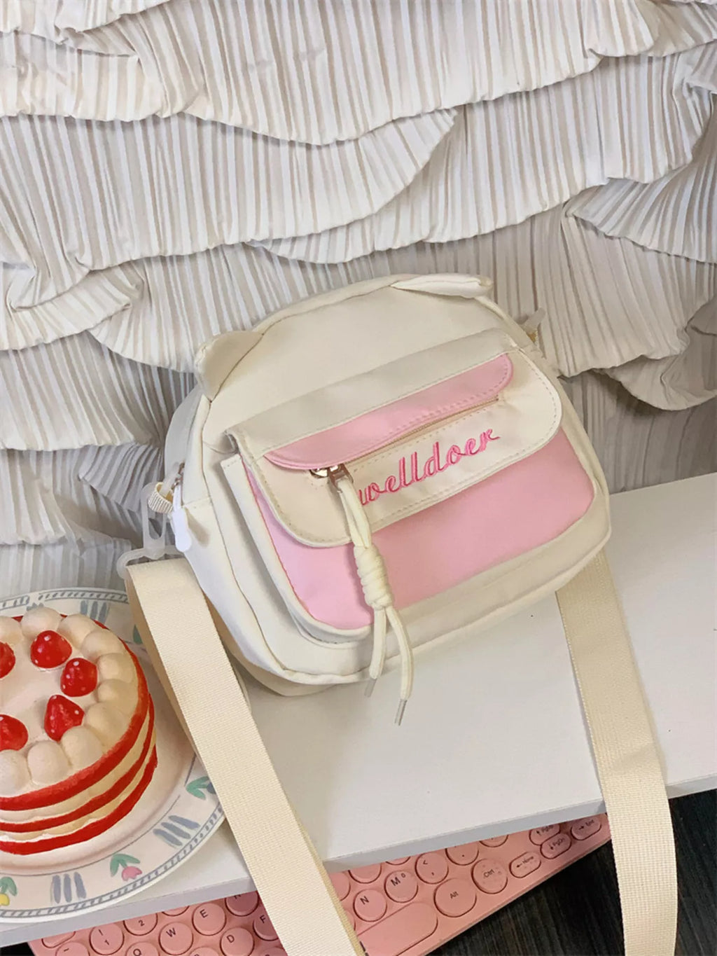 Adjustable Strap Crossbody Bag