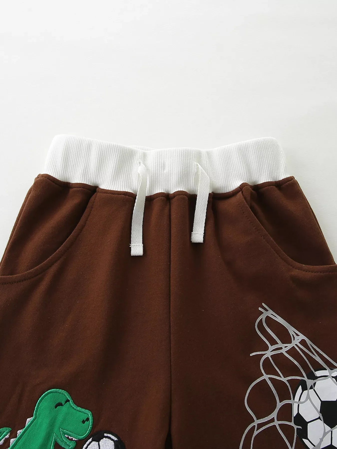 Children's Ball Graphic T-shirt and Shorts Set