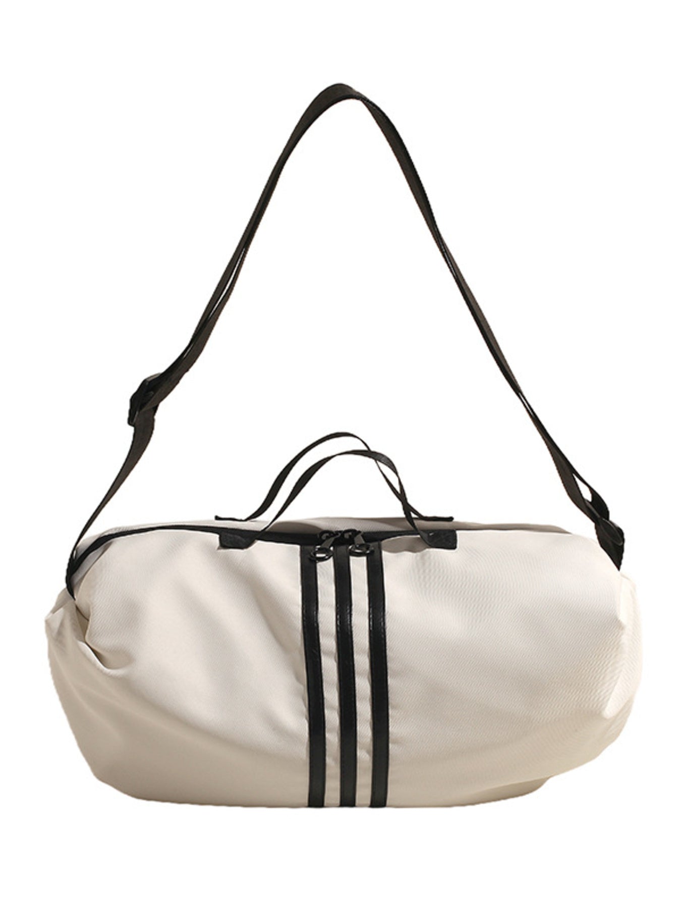 Contrast Striped Crossbody Bag