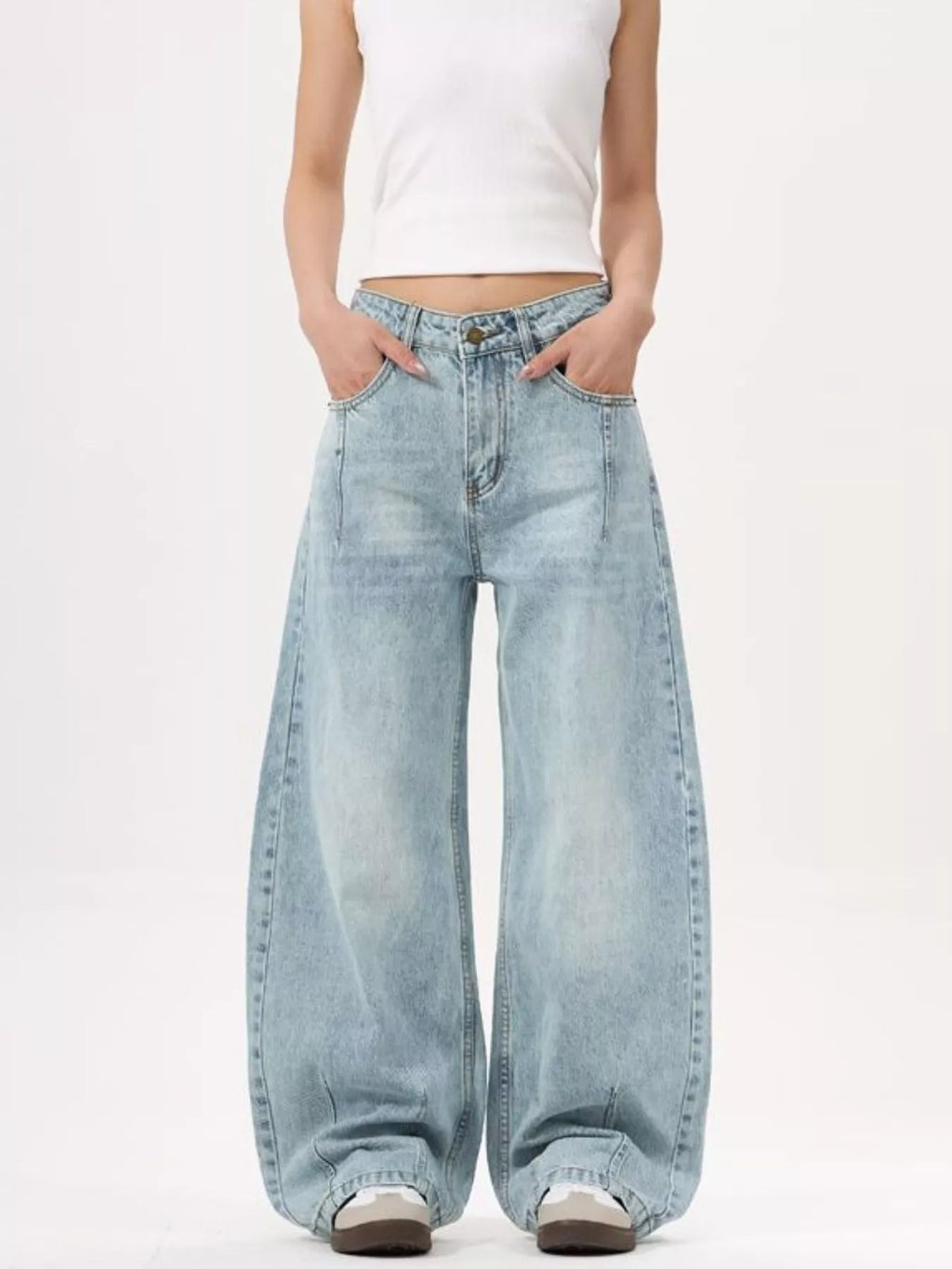 Men's Wide Leg Jeans