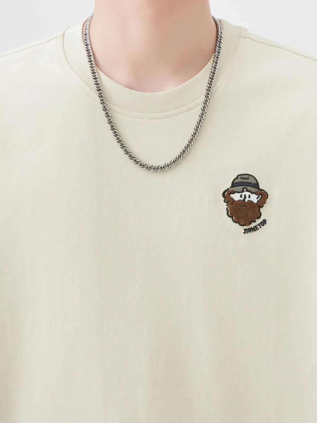 Men's Plus Size Round Neck Short Sleeve T-Shirt