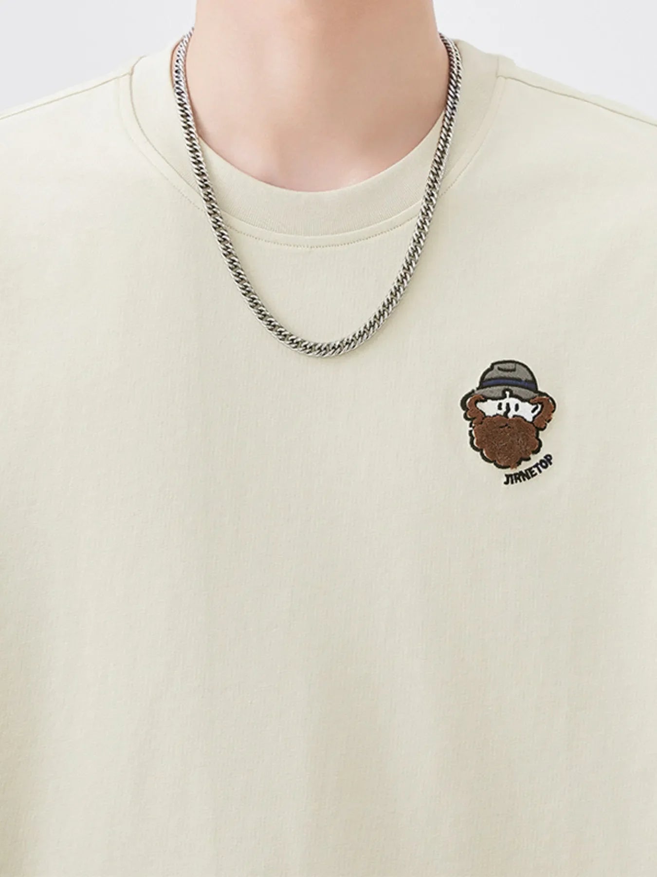 Men's Plus Size Round Neck Short Sleeve T-Shirt