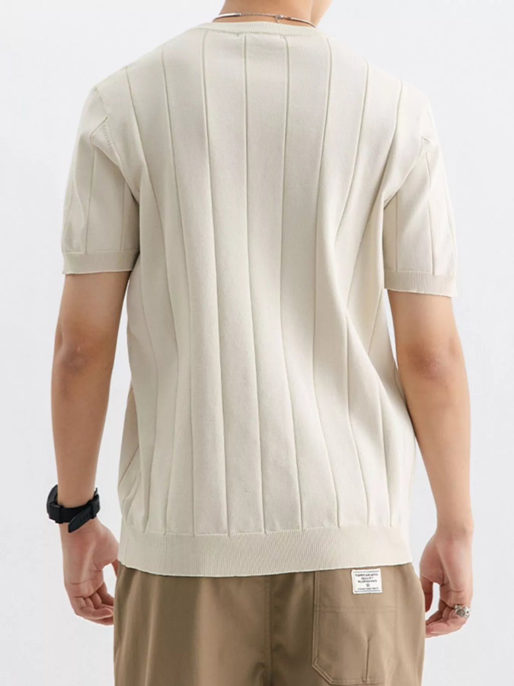 Men's Plus Size Breathable Short Sleeve T-Shirt