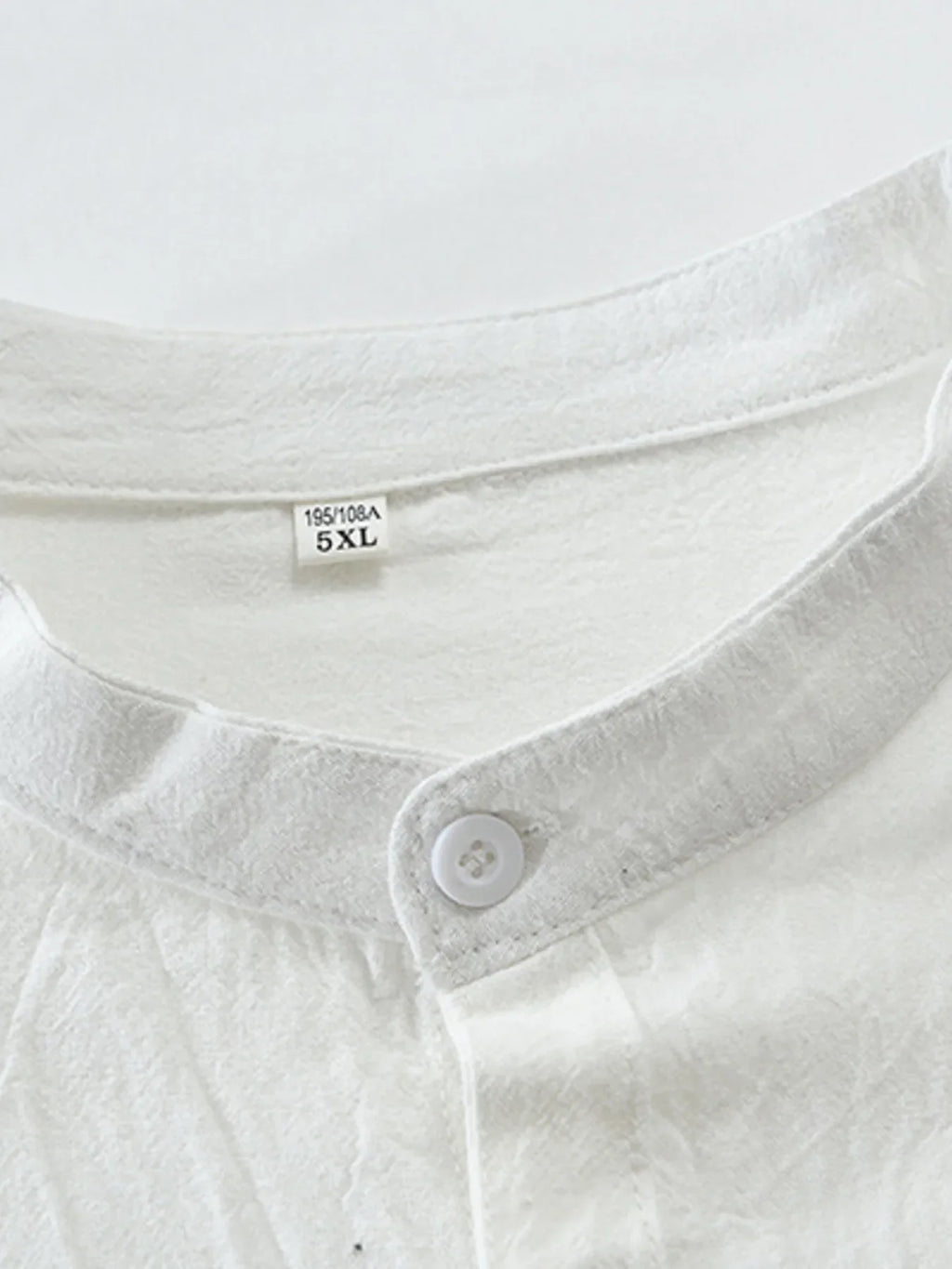 Men's Plus Size Button Down Half Sleeve Shirt