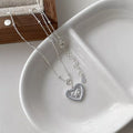 925 Sterling Silver Heart Necklace