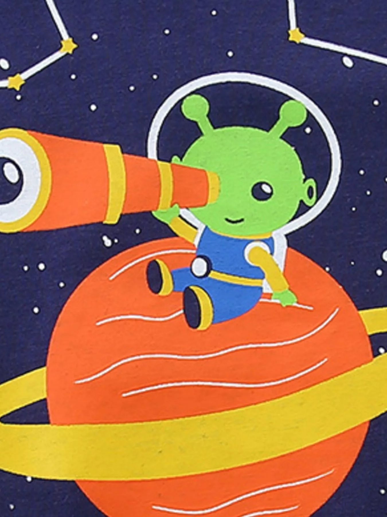Children's Astronaut Graphic Tee & Shorts Set