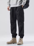 Men's Plus Size Relaxed Fit Cargo Joggers