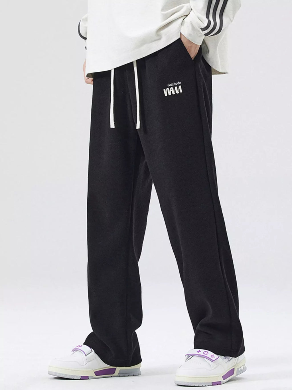 Men's Full Size Casual Loose Fit Sweatpants Plus Size