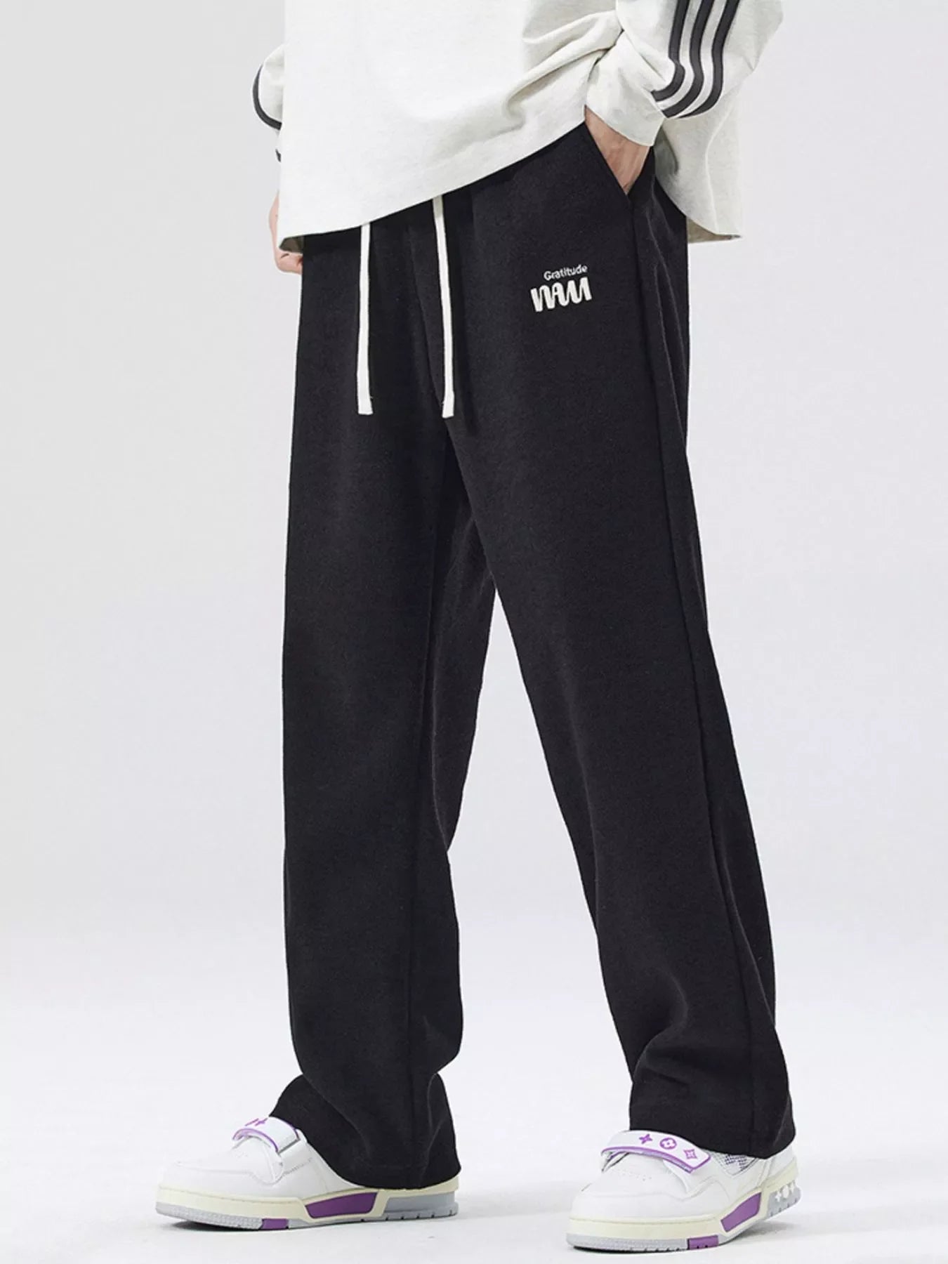 Men's Full Size Casual Loose Fit Sweatpants Plus Size