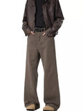 Men's Full Size Wide Leg Jeans Plus Size