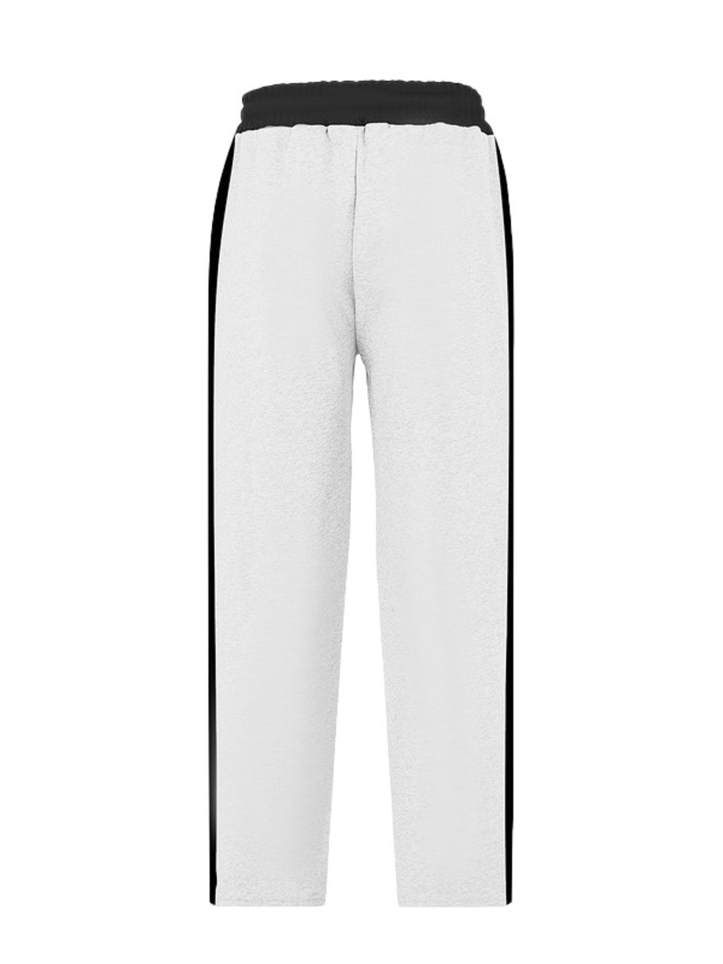 Men's Full Size Side Stripe Wide Leg Pants Plus Size
