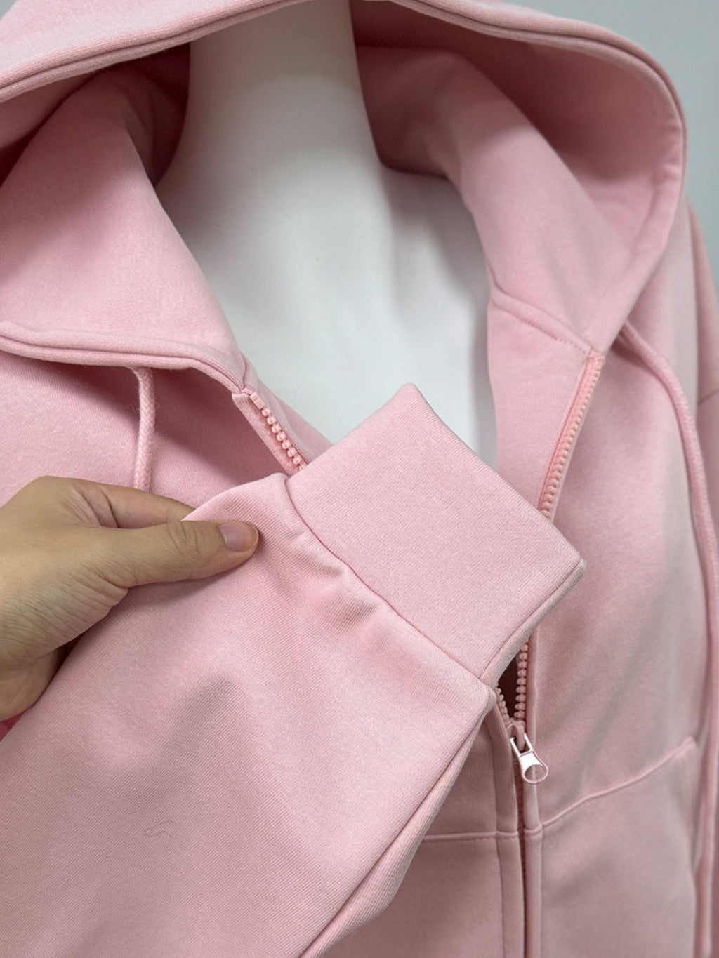 Zip-Up Hoodie and Sweatpants Set