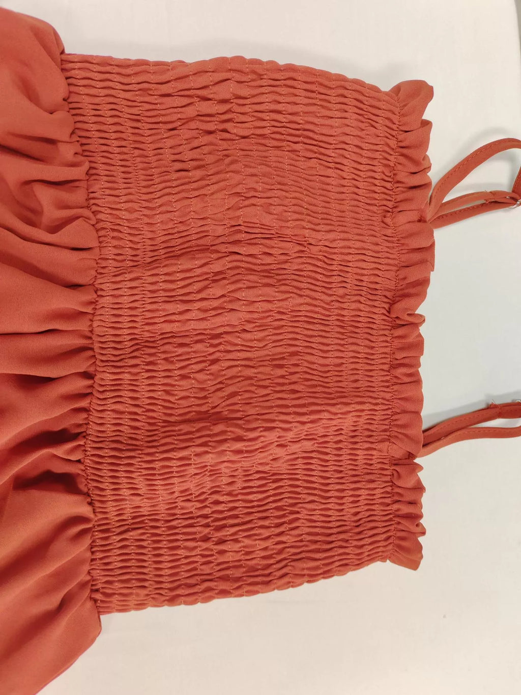 Smocked Wide Leg Jumpsuit