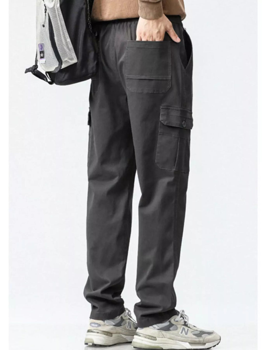 Men's Plus Size Relaxed Fit Cargo Pants