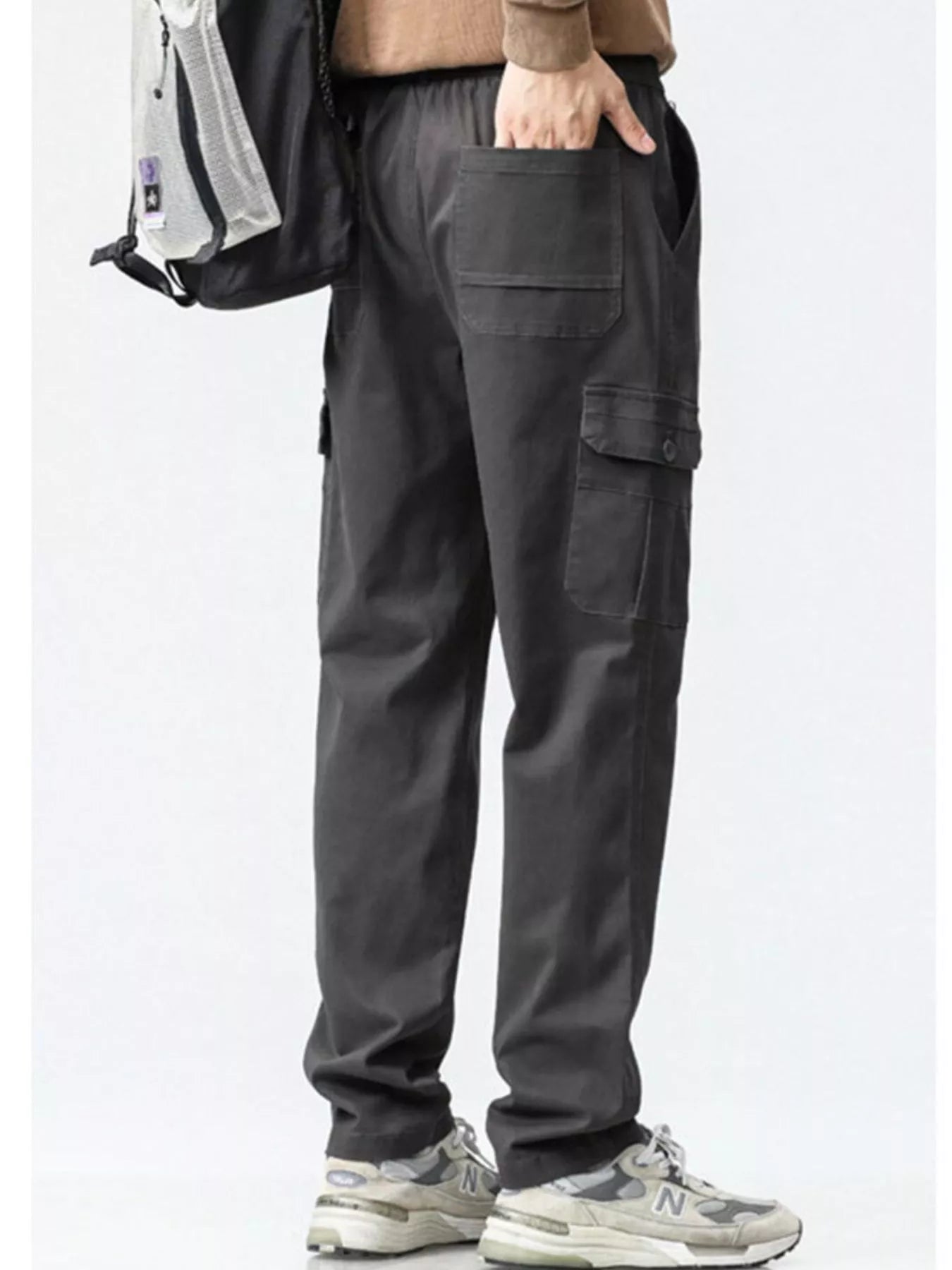 Men's Plus Size Relaxed Fit Cargo Pants