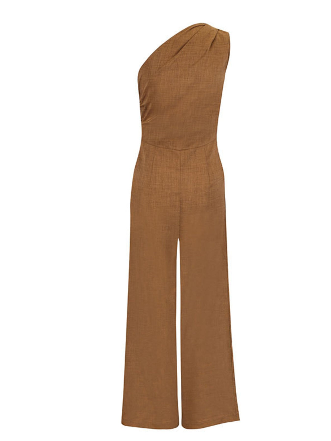 One-Shoulder Wide Leg Jumpsuit