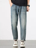 Men's Vintage Wash Relaxed Fit Jeans