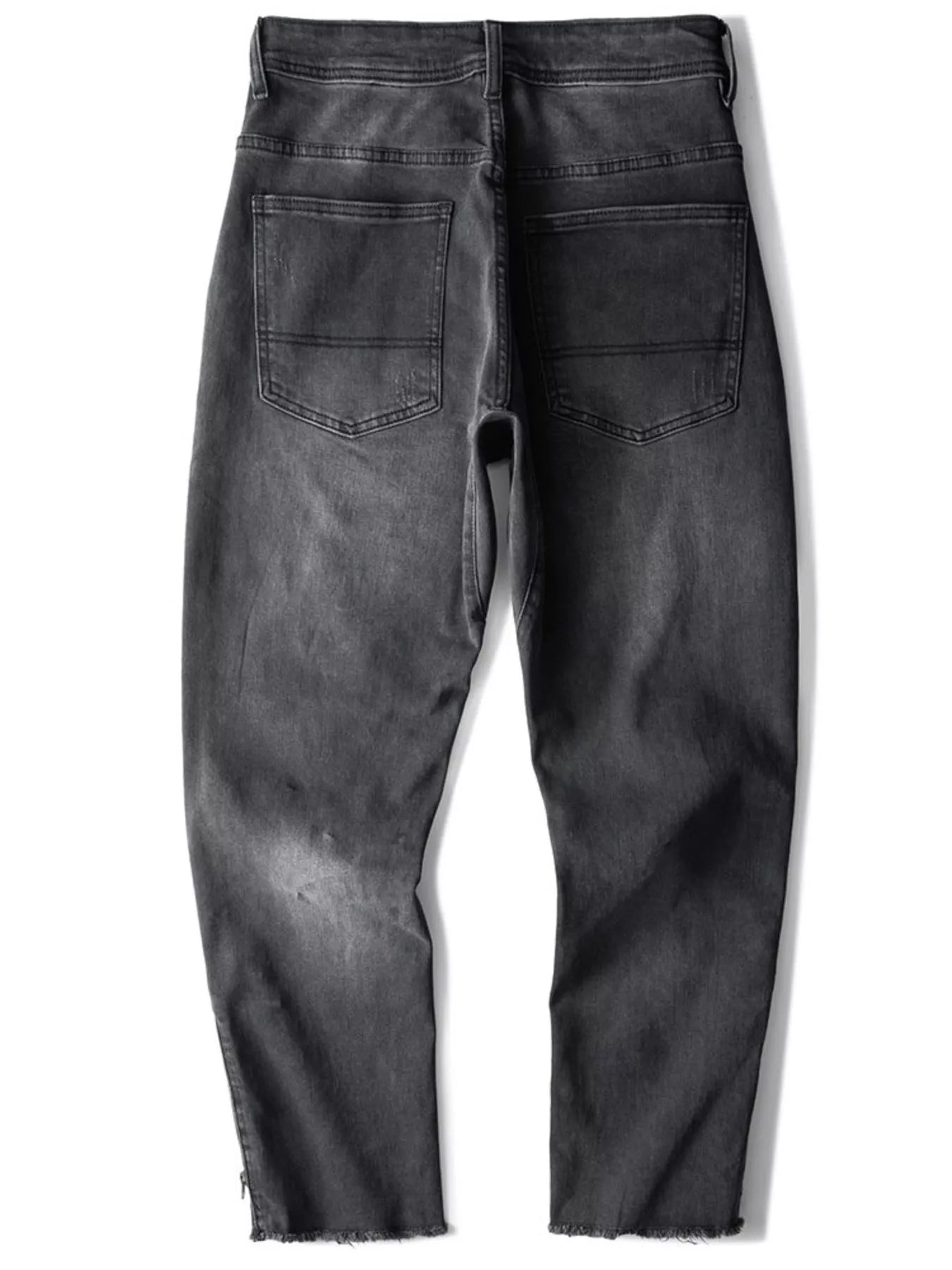 Men's Vintage Raw Hem Jeans