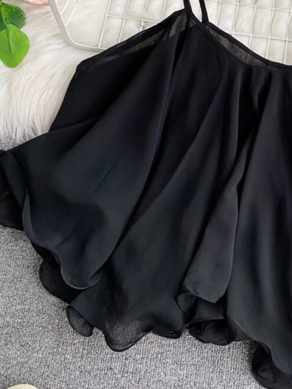 Ruffled Flowy Cami