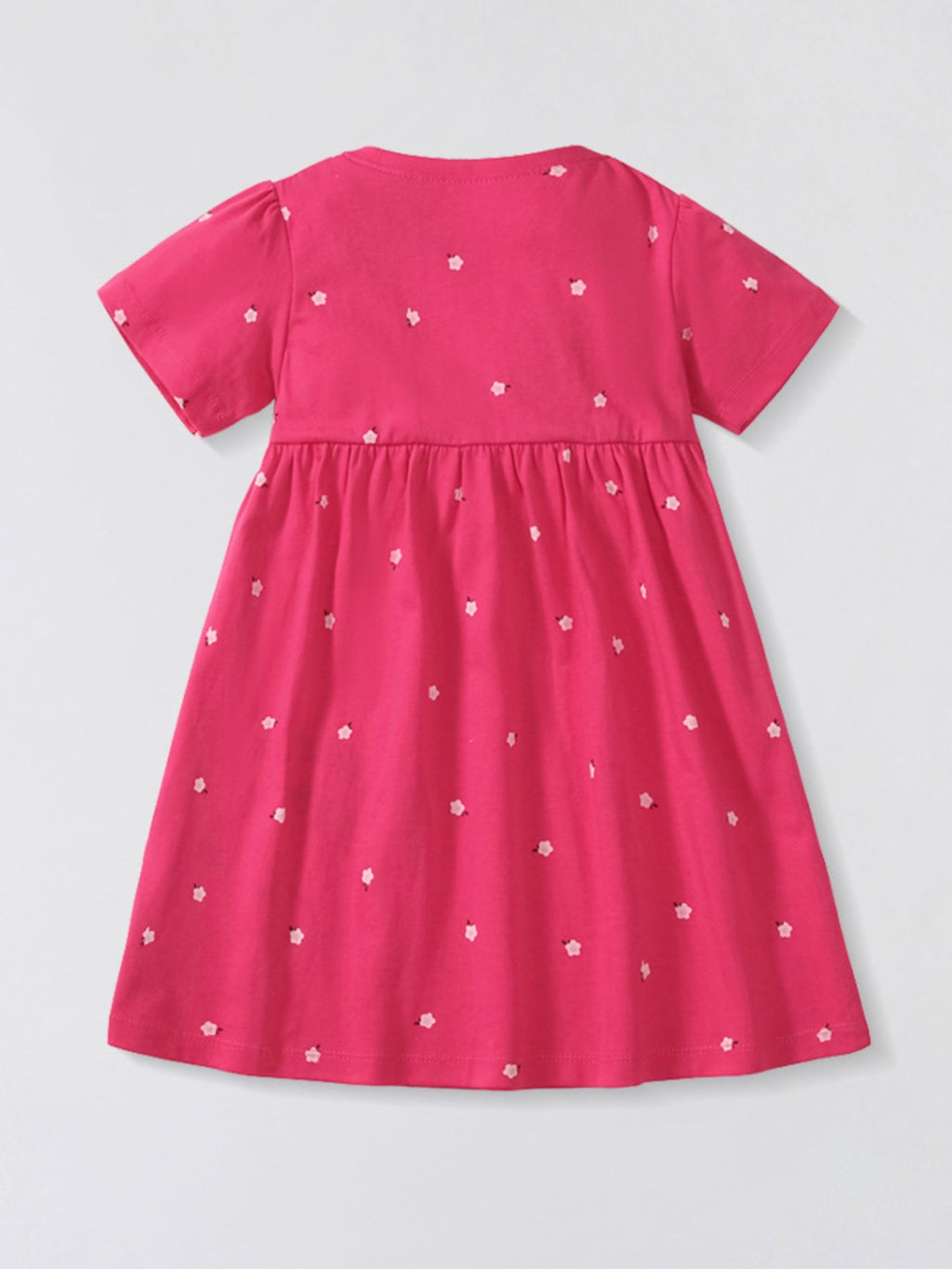 Children's Unicorn Rainbow Short Sleeve Dress