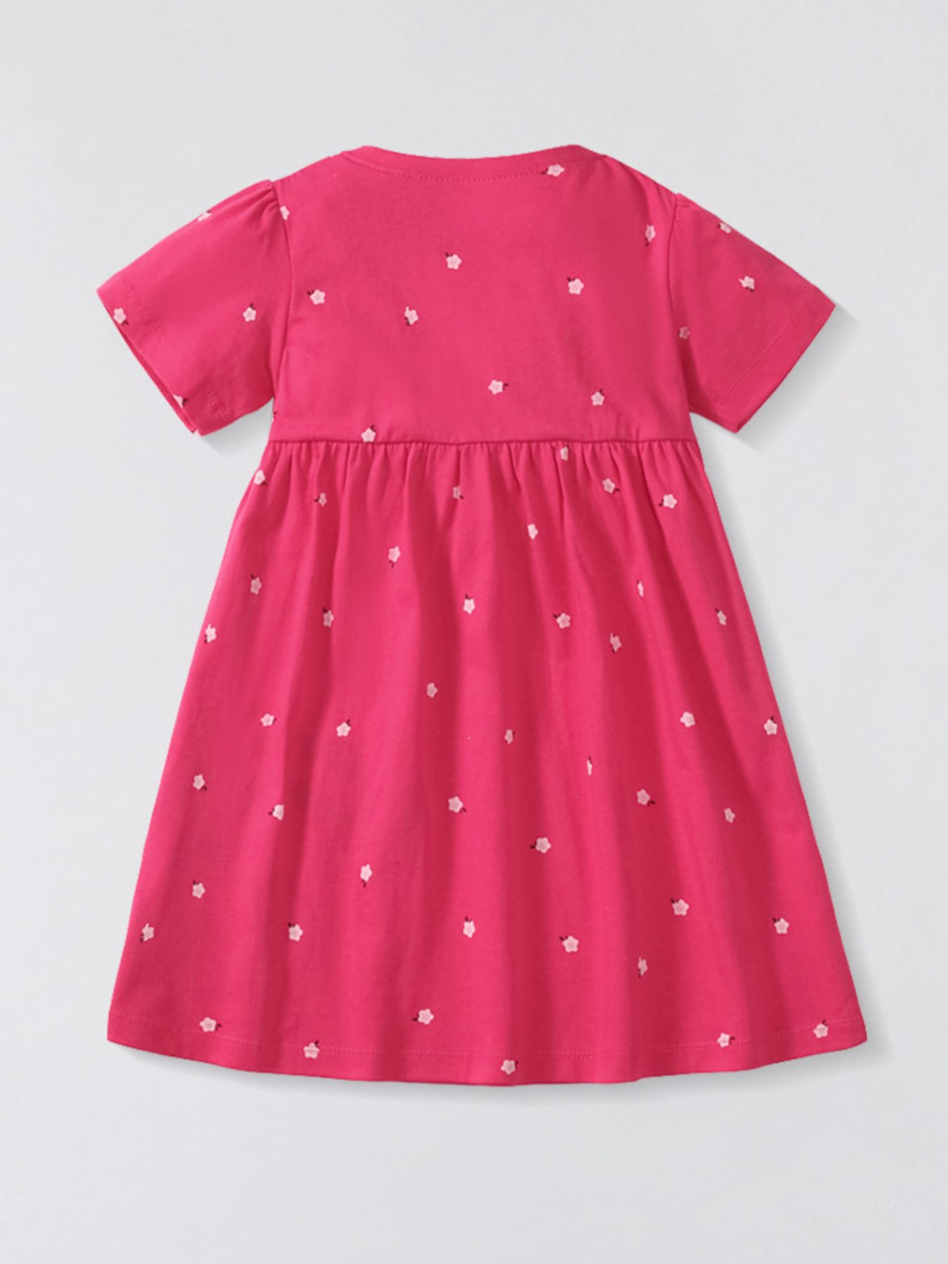 Children's Unicorn Rainbow Short Sleeve Dress