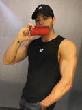 Men's Plus Size Round Neck Breathable Tank