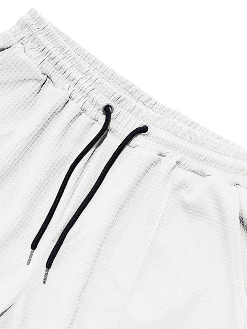 Men's Full Size Textured Drawstring Casual Pants Plus Size