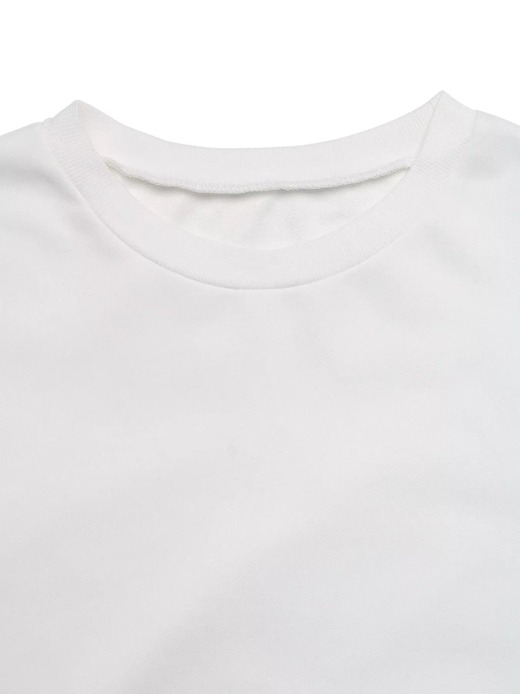 Side Striped Round Neck Sweatshirt