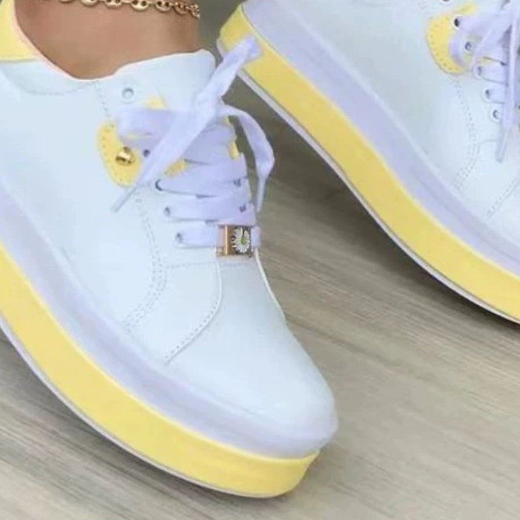 Lace Up Platform Sneakers