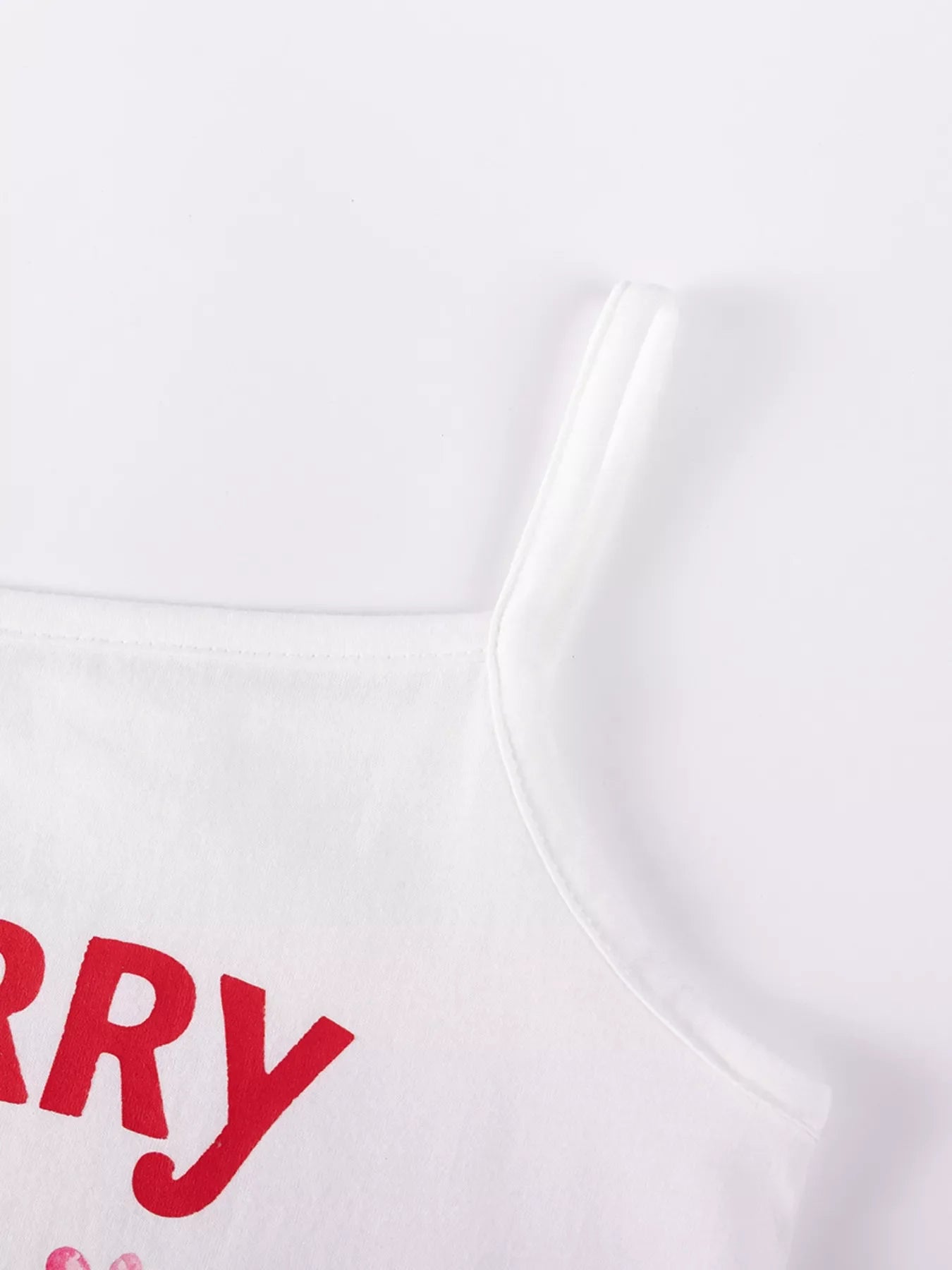 Children's Cherry Print Summer Outfit Set