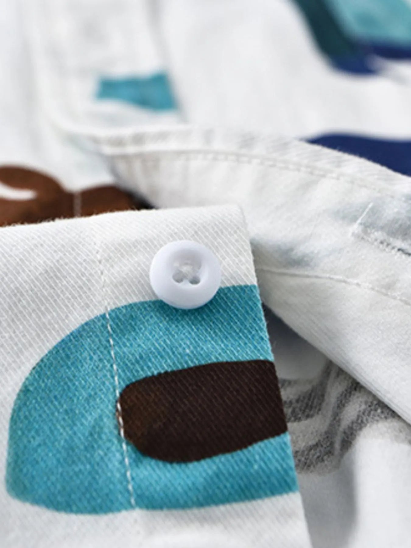 Men's Plus Size Printed Button Up Short Sleeve Shirt