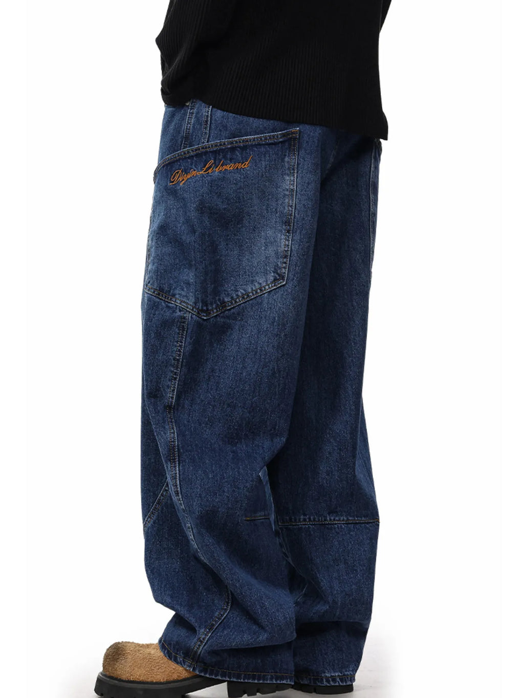 Men's Wide Leg Jeans