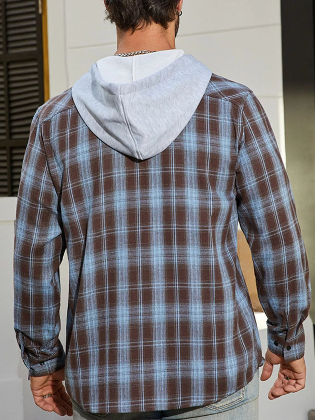 Men's Plaid Long Sleeve Shirt
