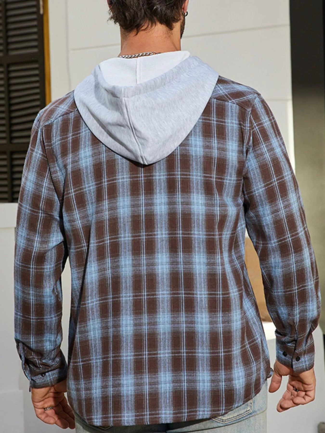 Men's Plaid Long Sleeve Shirt