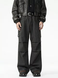 Men's Drawstring Wide Leg Pants