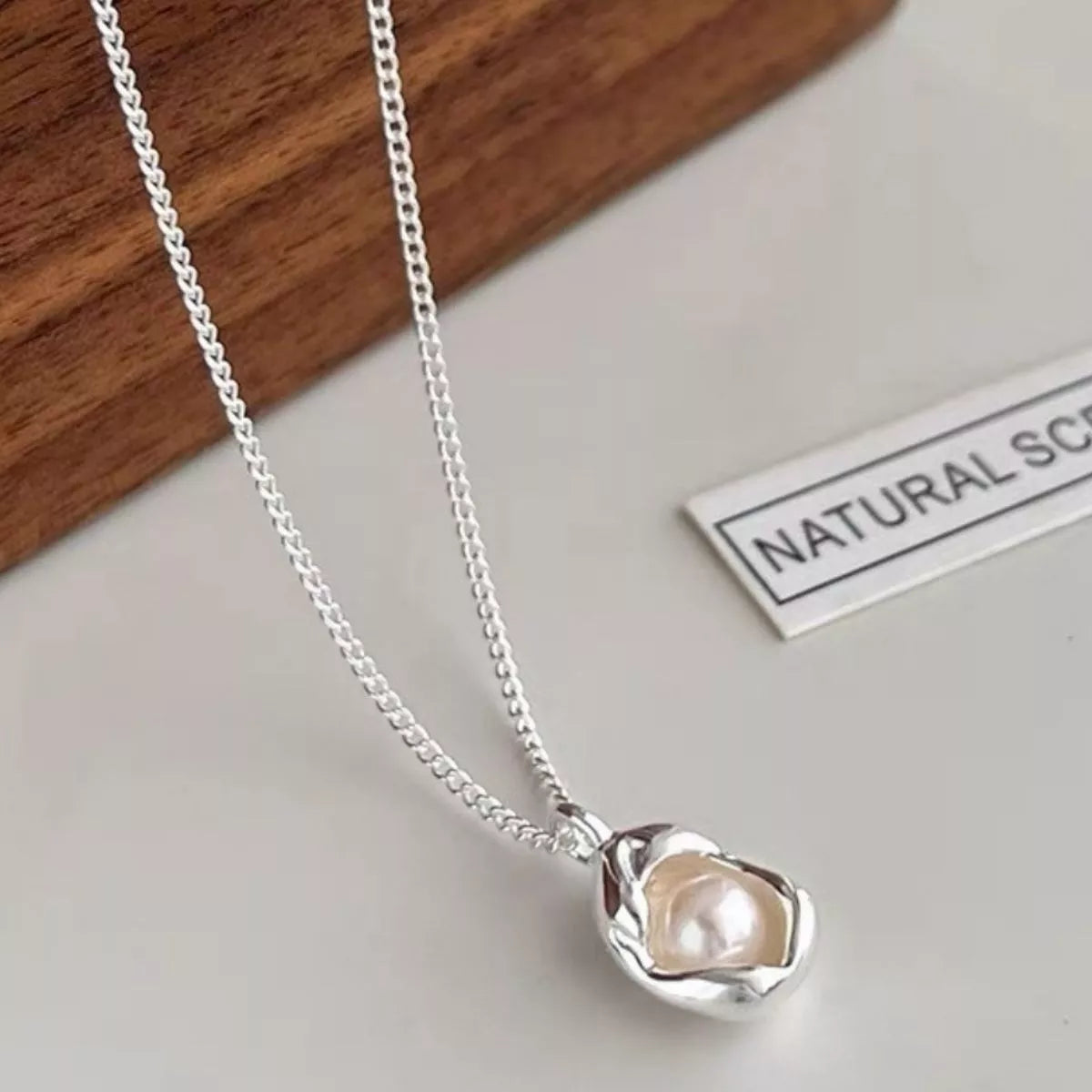 Pearl 925 Sterling Silver Necklace