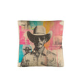 Baha Ranch Retro Pop Western Hey Cowboy Pillow Case Made in America