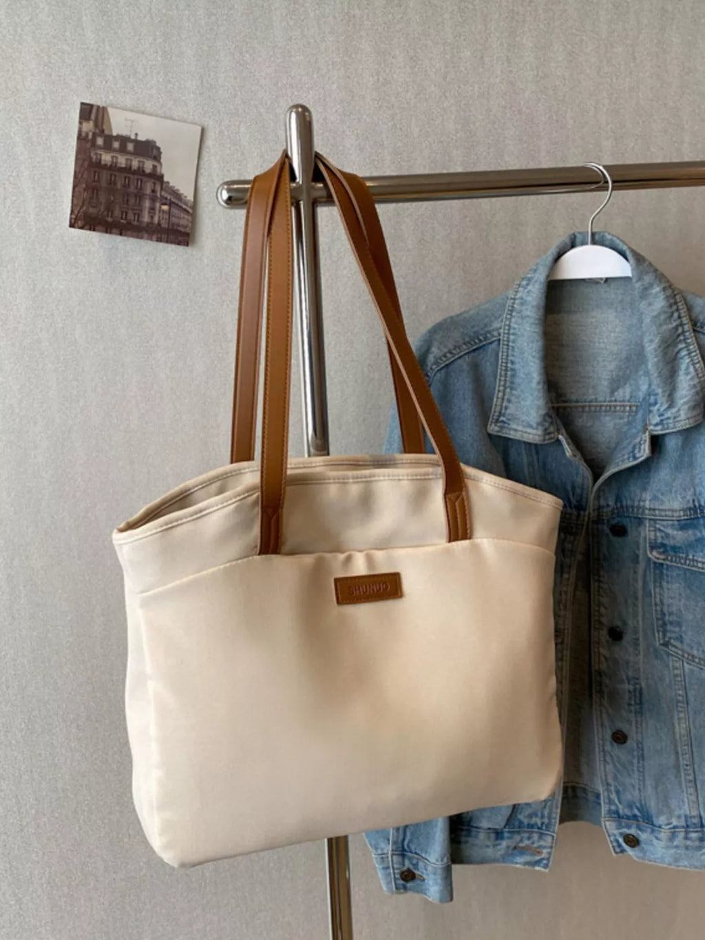 Large Capacity Canvas Shoulder Bag