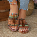 Tassel Open Toe Sandals