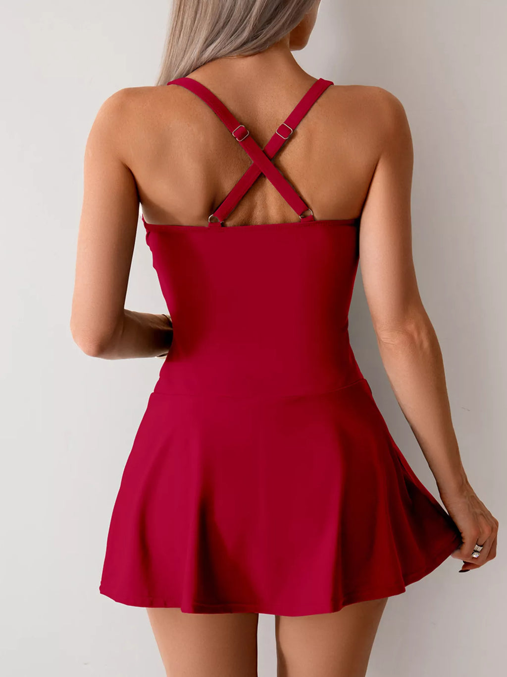 Twist Front One-Piece Swimsuit