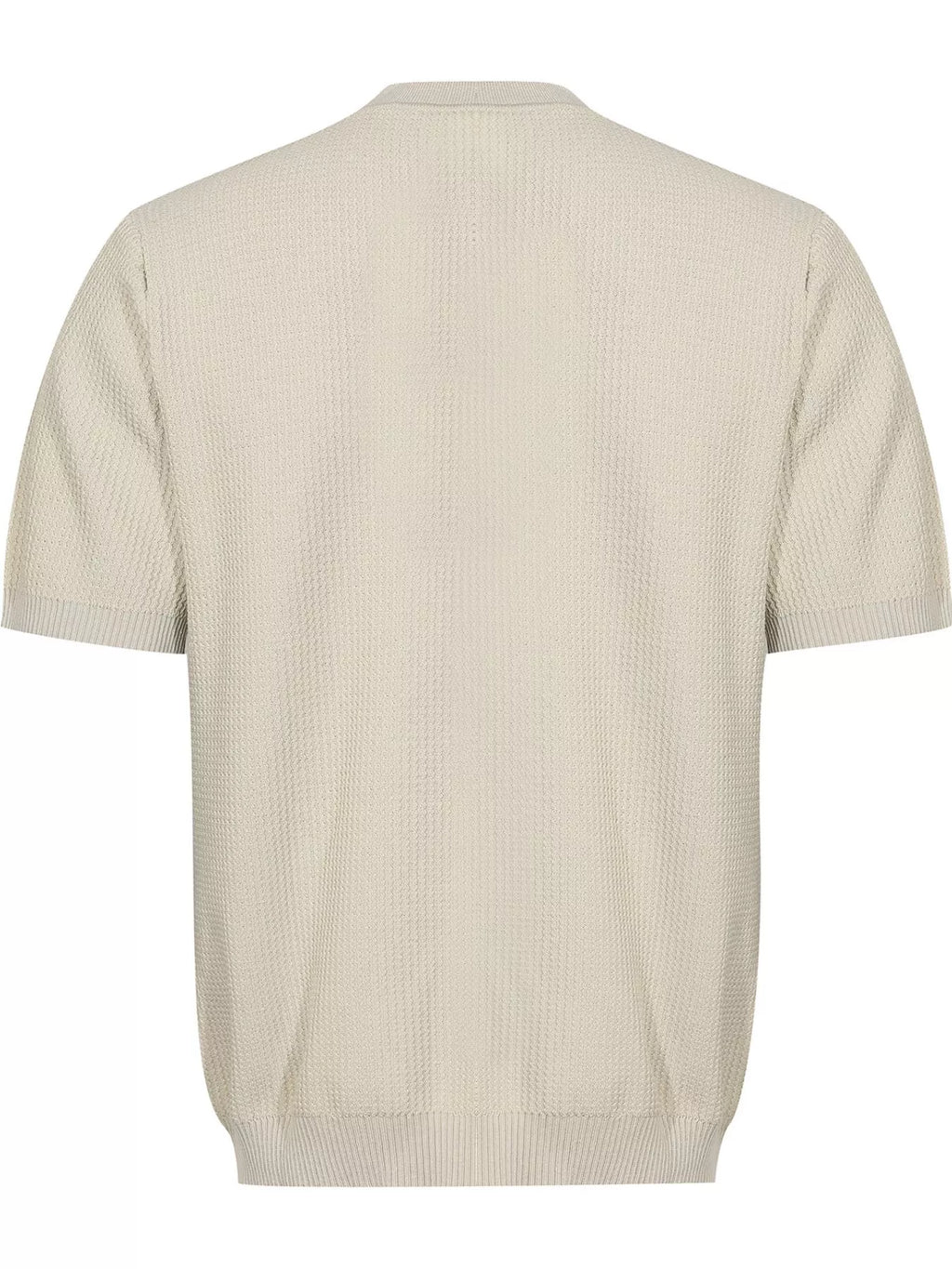 Men's Textured Knit Short Sleeve Top