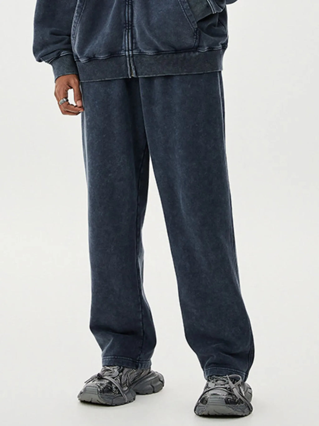 Men's Washed Relaxed Fit Sweatpants