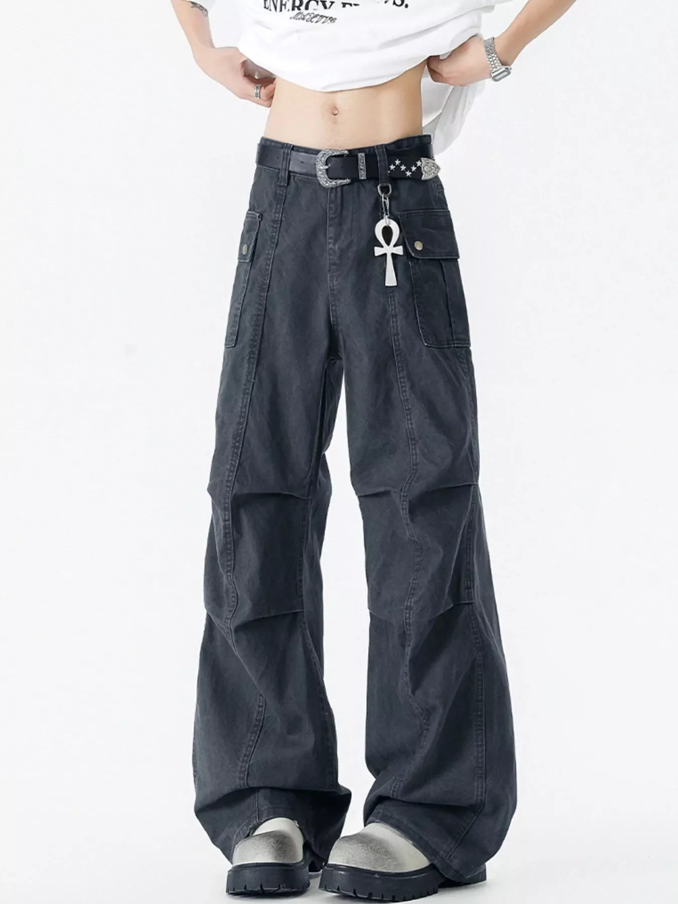Men's Wide Leg Jeans