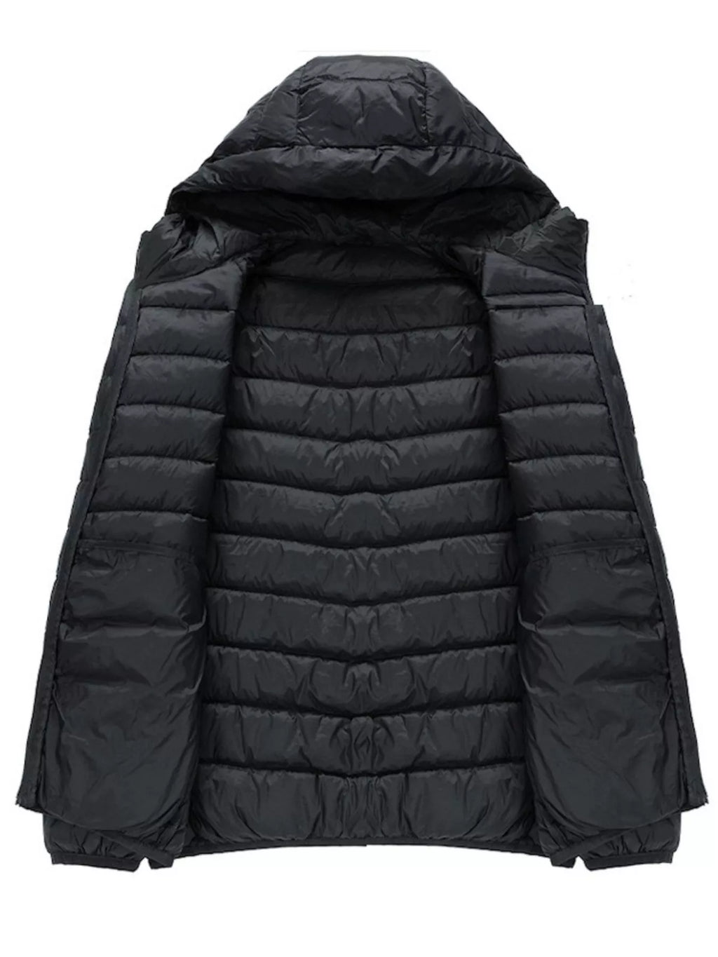 Men's Lightweight Zip Up Hooded Jacket
