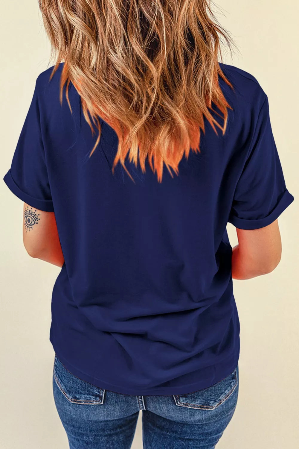 Patriotic 1776 Round Neck T-Shirt