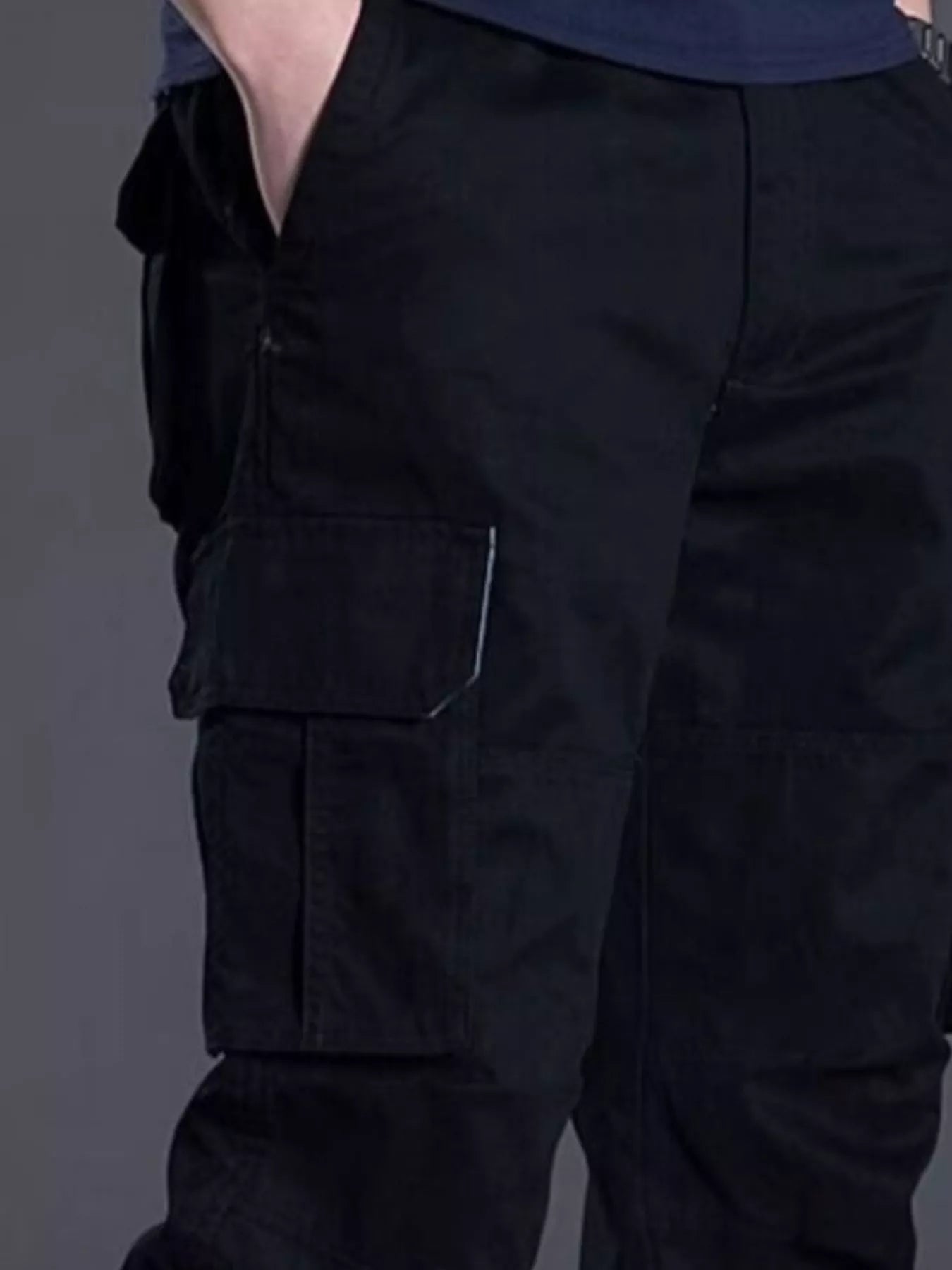 Men's Plus Size Relaxed Fit Cargo Pants