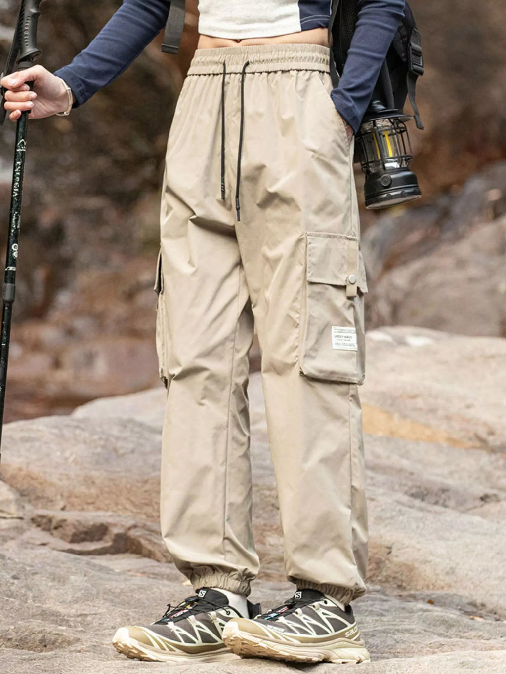 Men's Plus Size Loose Fit Cargo Pants